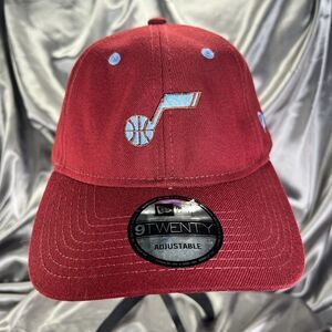 New Era Utah Jazz X Snowbird Men’s Cap Hat Basketball 9Twenty OSFA NBA Red Logo